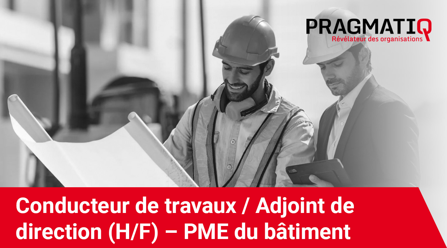 POSTE OUVERT DIRECTION PME BATIMENT